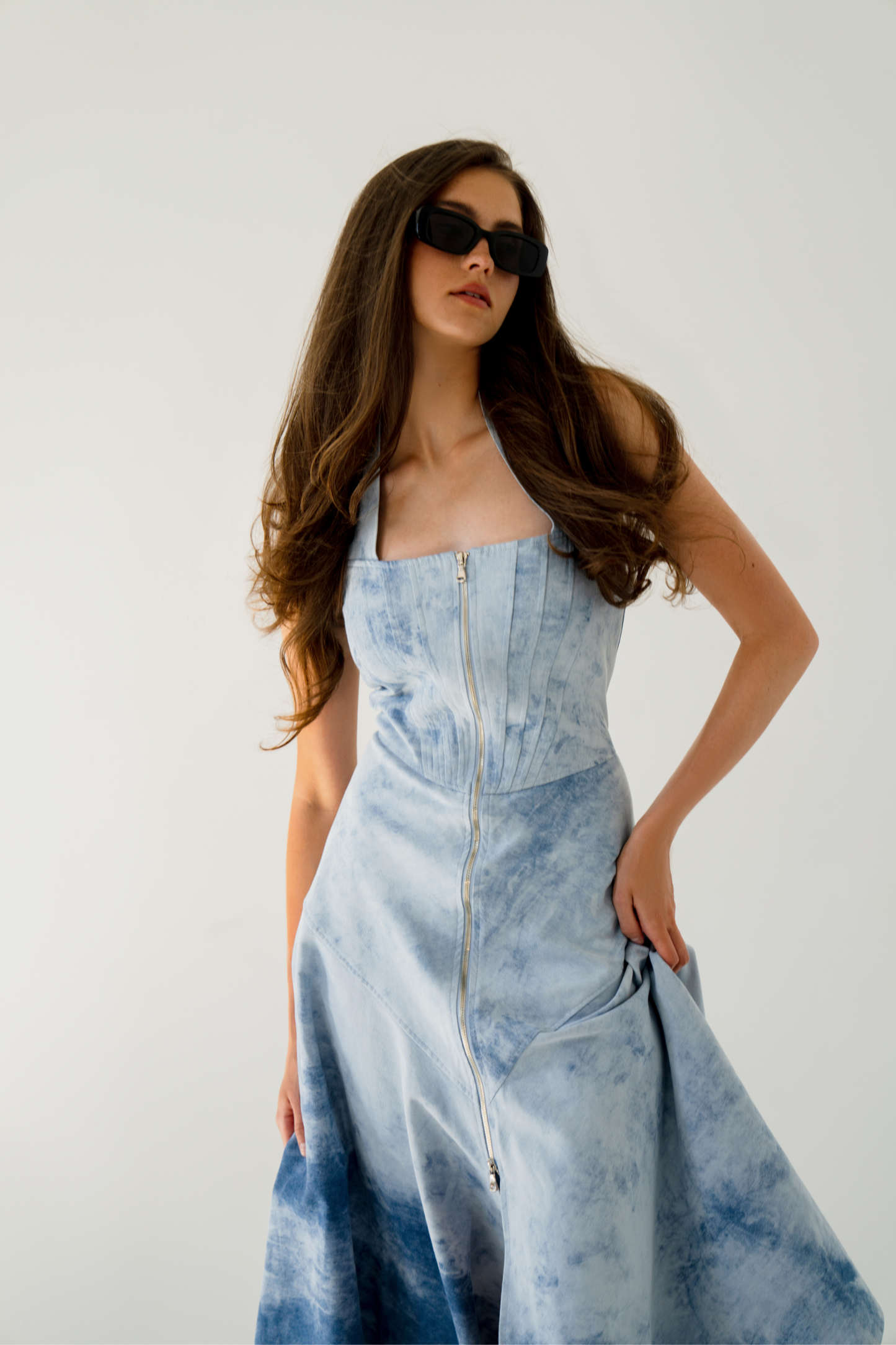 Blue dress MATILDA