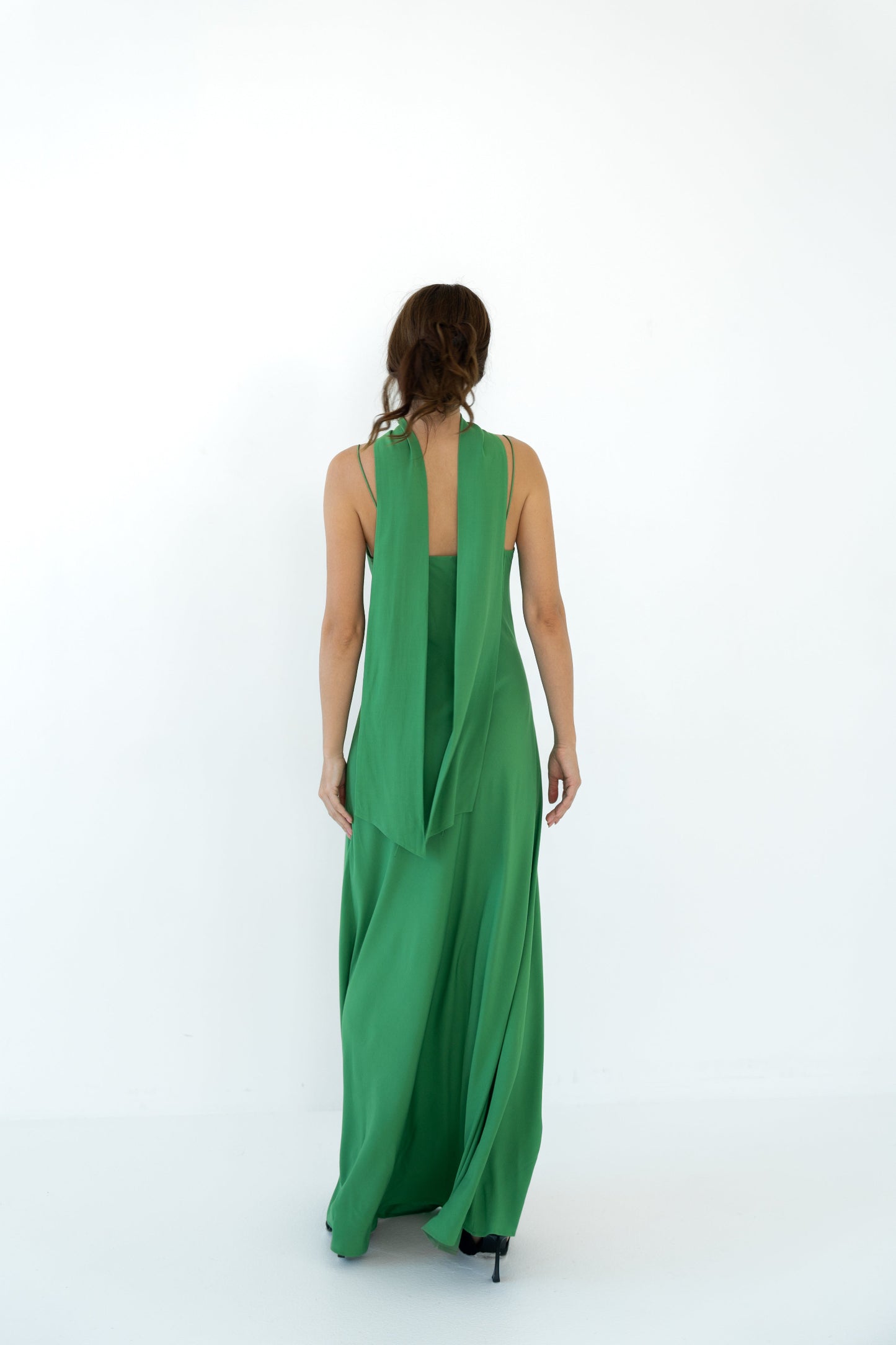 Green dress LUMIÈRE