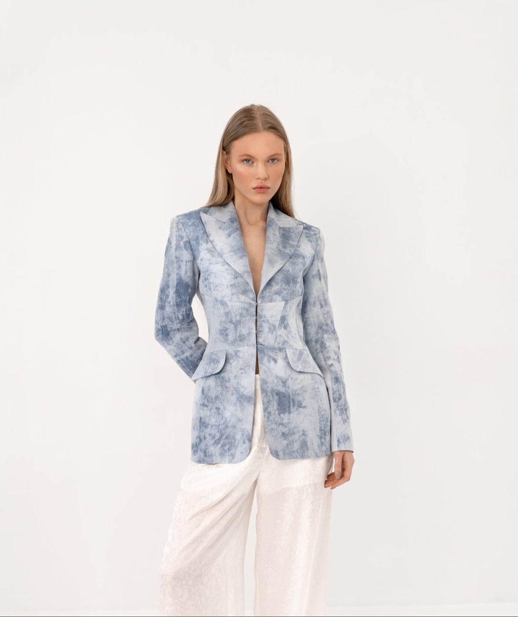 Blue Tailored Blazer