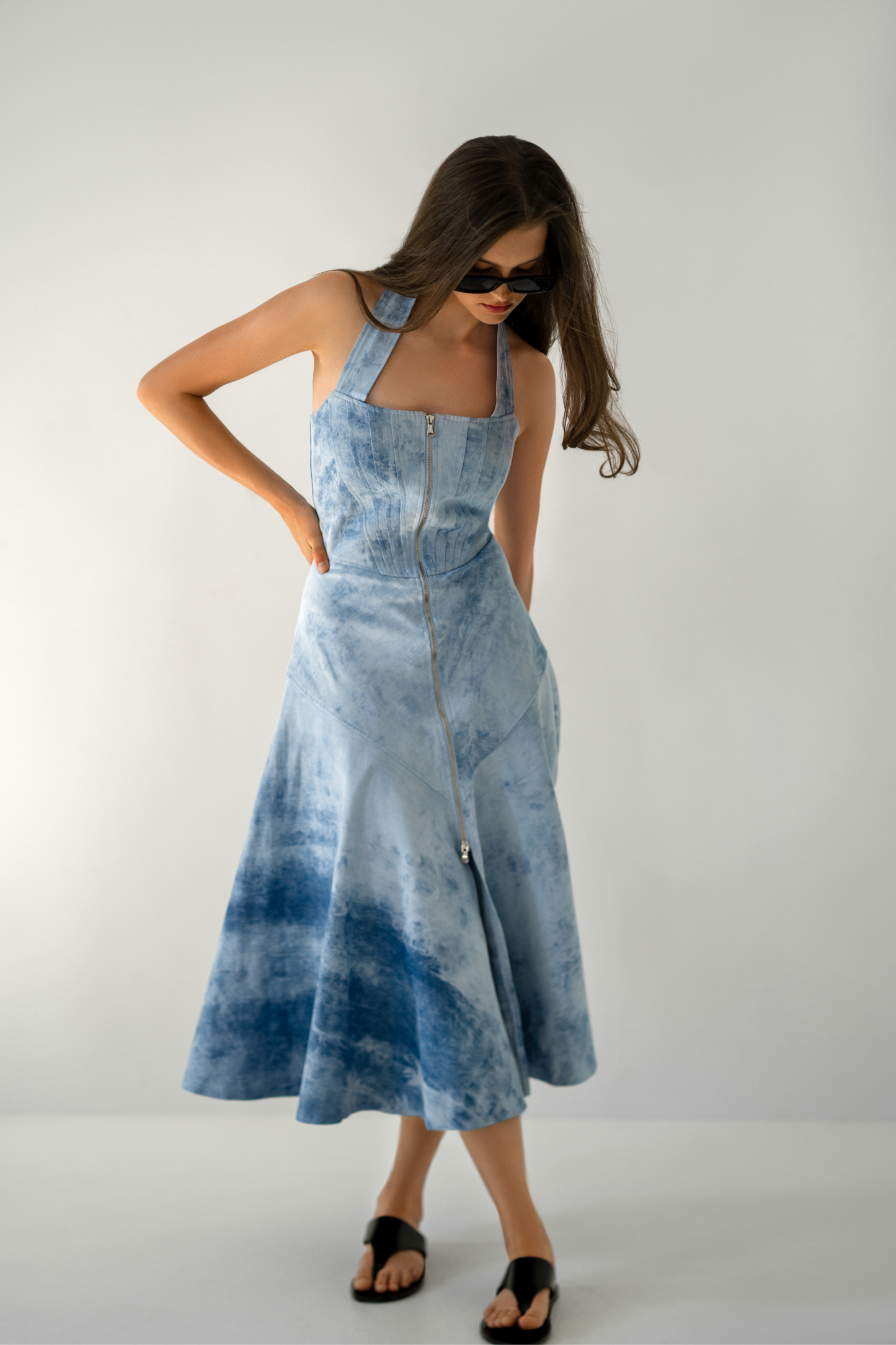 Blue dress MATILDA – SALOMÉ Blue dress MATILDA – SALOMÉ