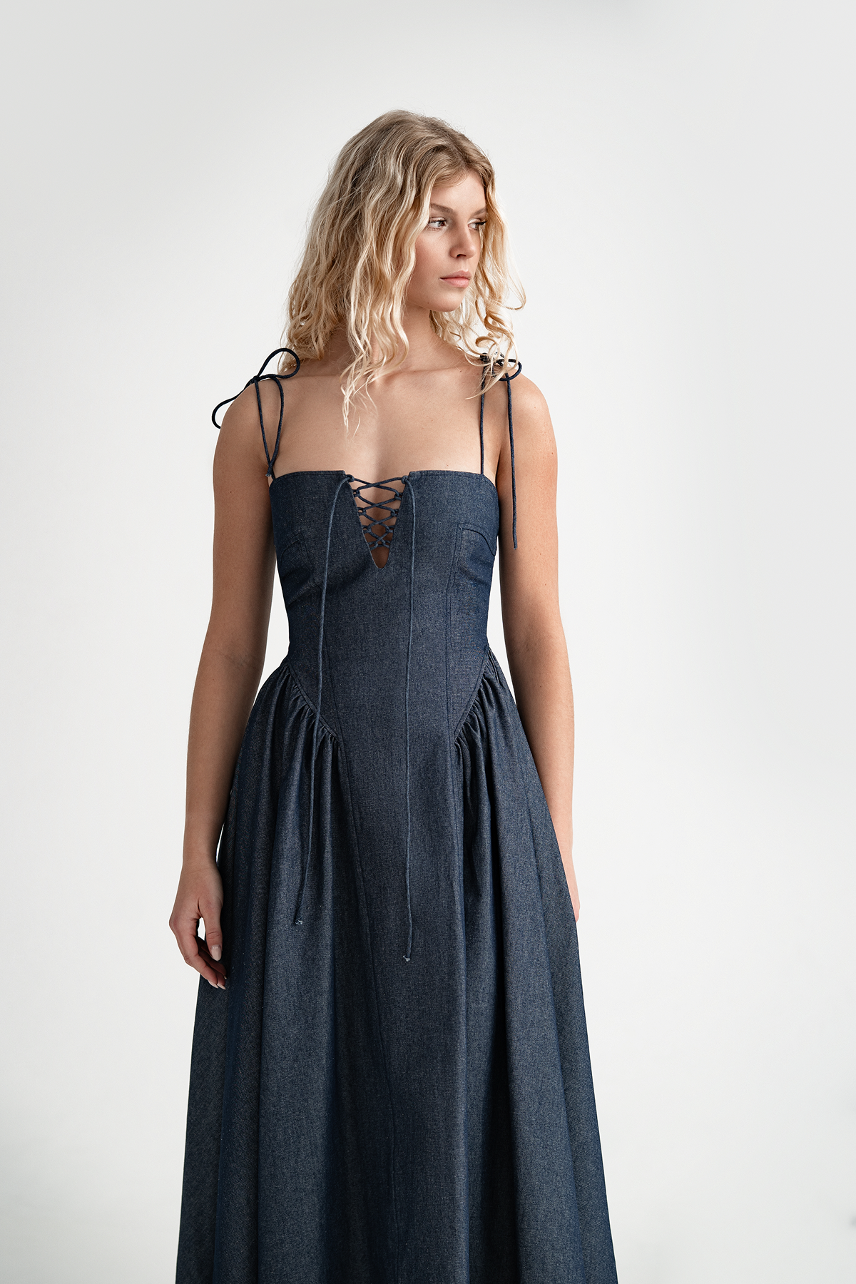 Denim SUMMER dress – SALOMÉ
